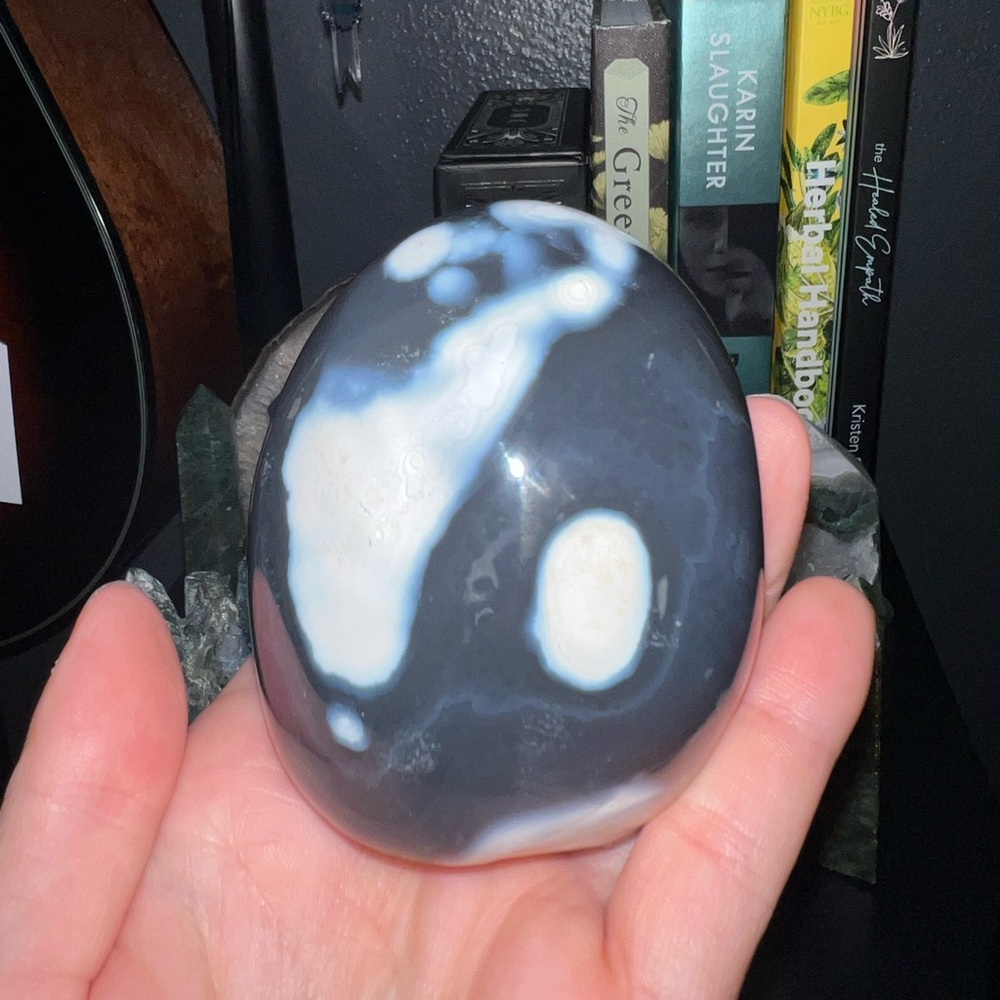 Orca Agate Freeform